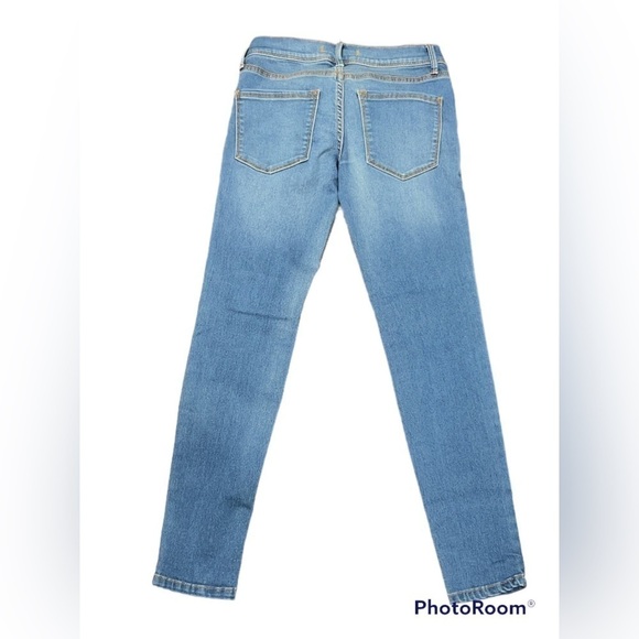 Free People Skinny BLUE Jeans Style 61855-16515125 Size 24 - Picture 3 of 6